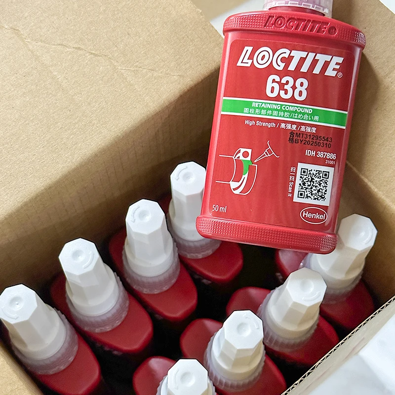 Henkel Loctite 638 50ml Green Liquid High Strength Retaining Compound