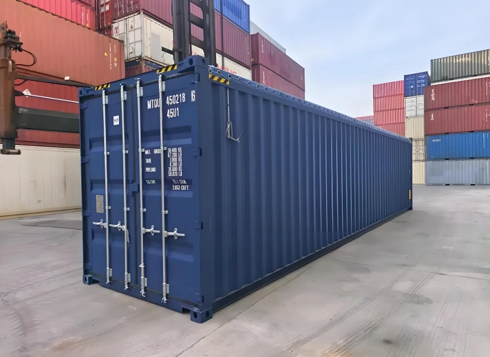 Used 20ft & 40ft Steel Dry Container Flat Pack 20GP & 40HC Sizes for ...