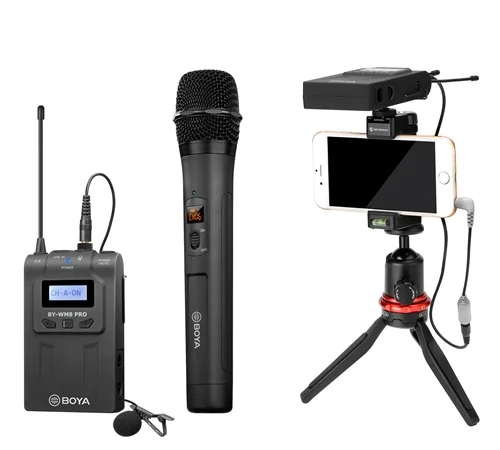 BOYA WM8 PRO K2 K3 K4 - Professional Wireless Mics for DSLR