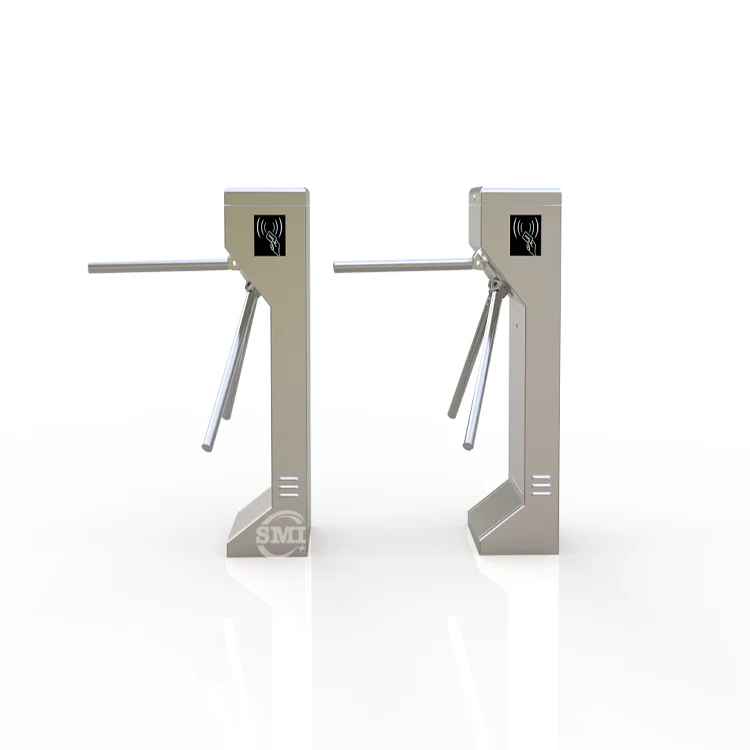 Mini Tripod Turnstile with Coin Acceptor Vertical Tripod Turnstile Bus Access Control Product