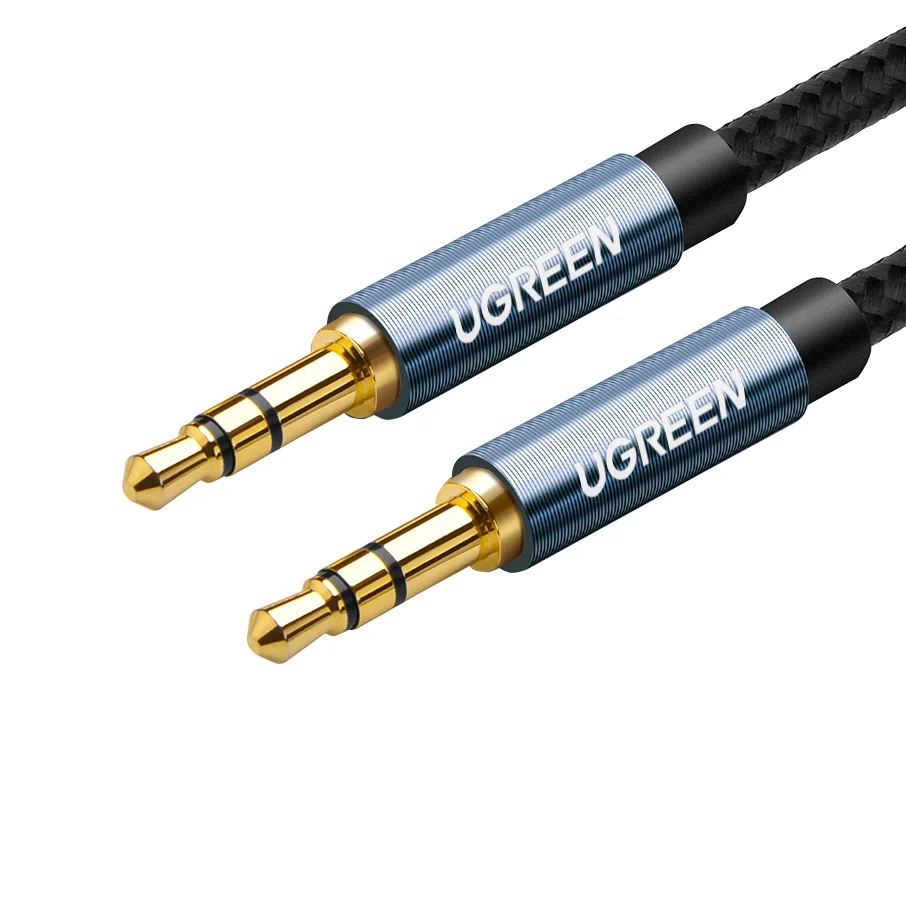 Acquista Cavo Aux in nylon da 1 M Spina da 3,5 mm Jack maschio a maschio Cavo audio per auto per auto Resistente e pratico in Italia a partire da 0.91