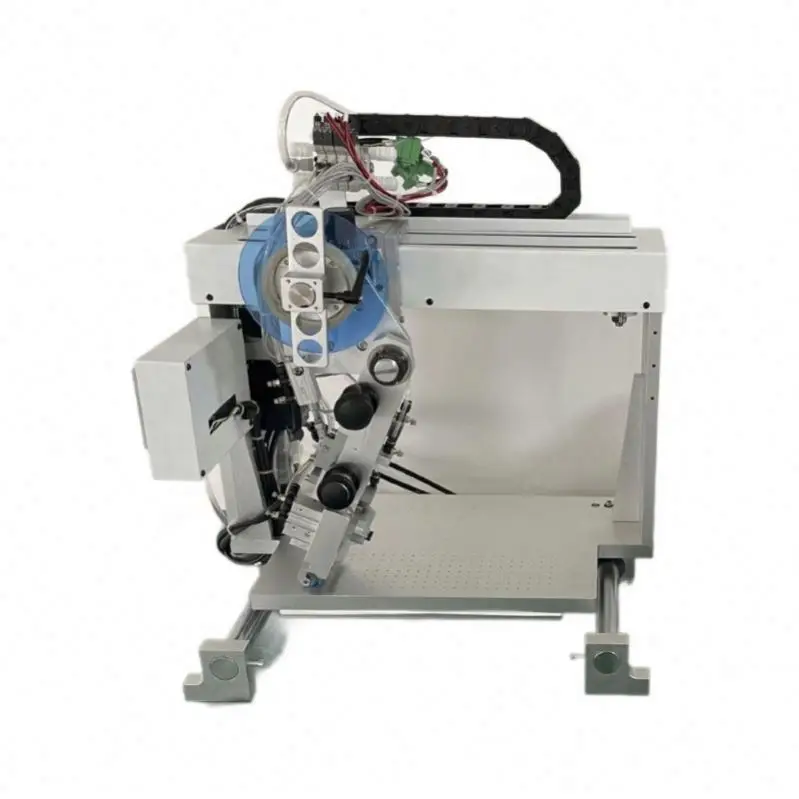 TEBAK Desktop Electric Adhesive Tape Machine Automatic Double-Sided Tape Applicator Pasting Cutting & Sealing Machine