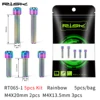 Arc-en-ciel 5pcs-1 ensemble effet huile