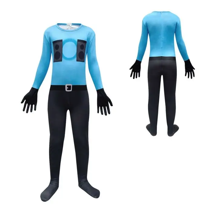 New Halloween Skibidi Toilet Costume For Kids Tv Man Cameraman Cosplay ...