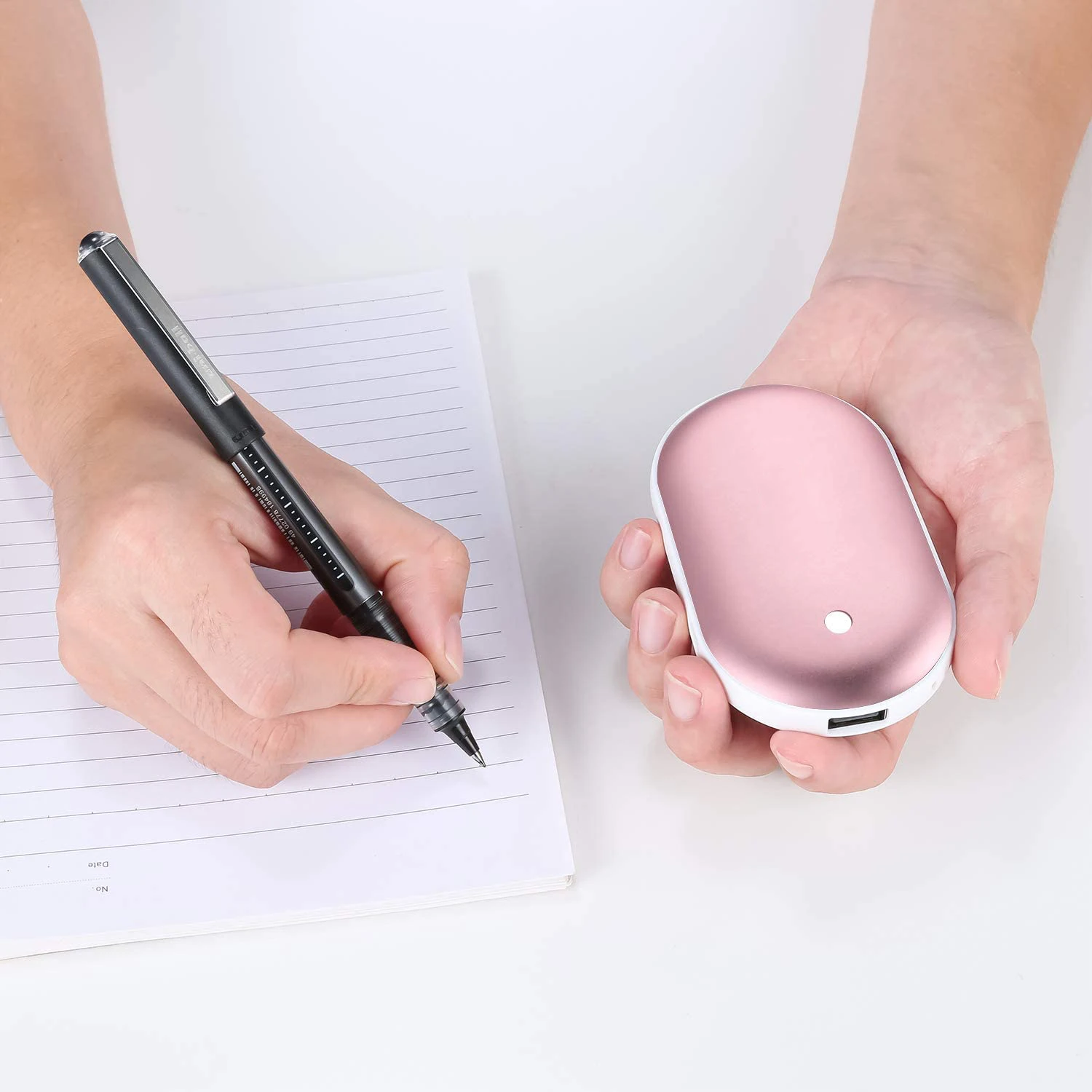 Высокое качество низкая цена USB перезаряжаемая грелка для рук многоразовая электрическая грелка для рук с мобильным внешним аккумулятором