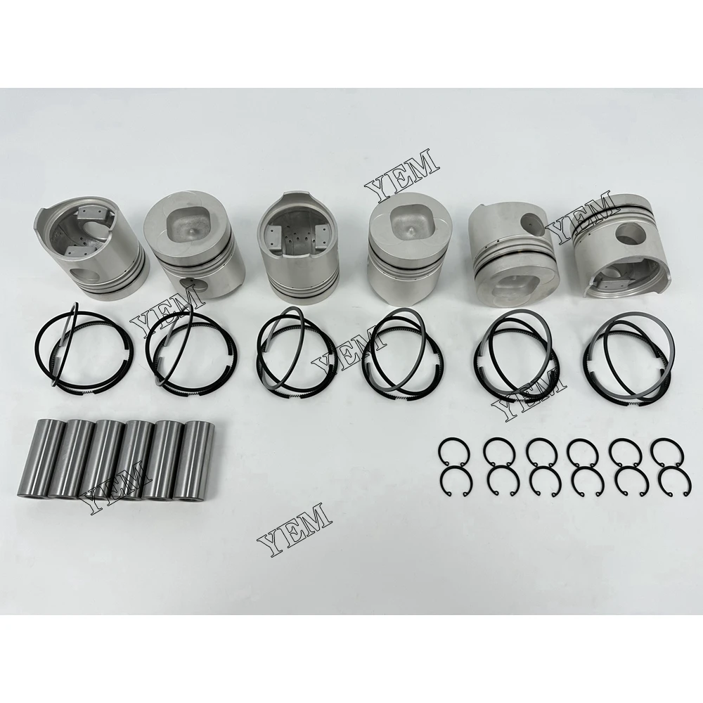 For Isuzu 6BB1 Piston Rings Set Engine Replacement Parts