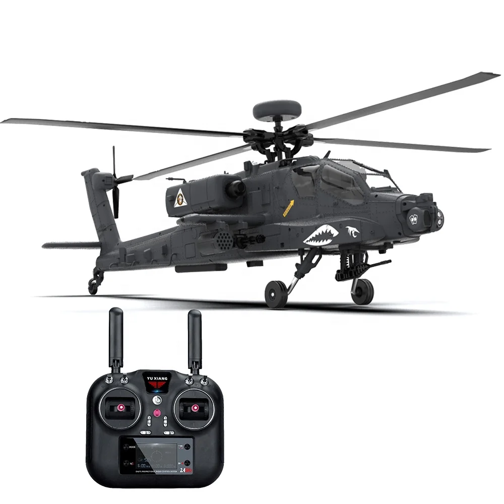 YXZNRC F11-S AH-64D Apache Scale Heli Copter Electric RC