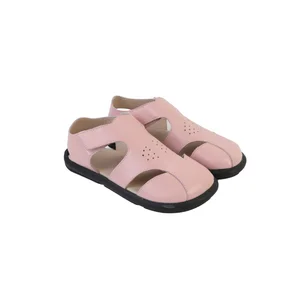 Babyhappy Mix Sizes Colorful Kids Sandals Non-slip Rubber Soles Wholesale Leather Shoes