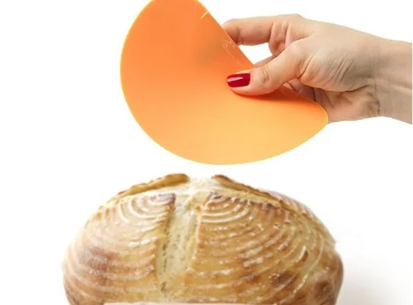 TPE Kitchen Scraper Spatula 6.4x4 Inch - Food Grade Dough Scraper Bowl Cleaner