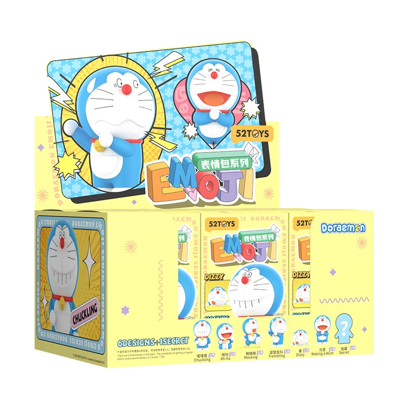 52TOYS Doraemon Expression Pack Series - Collectible Toys
