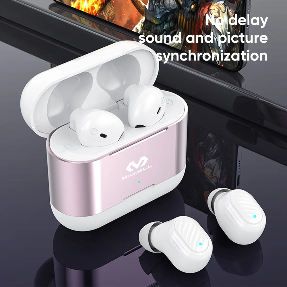 Veaqee Wireless 4 Earplugs in Ear Audifonos Earphone Tws Earbuds Wireless Earphone for iphone 14