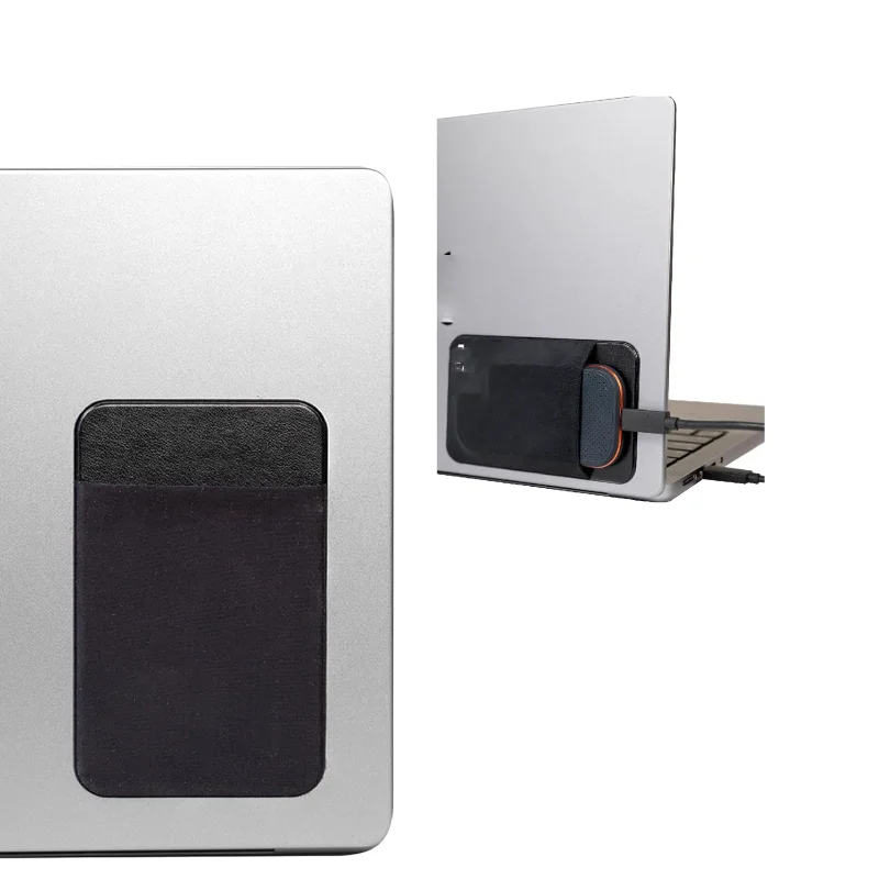 Kwnobile Laptop Organizer Selbstklebend - Tasche Für Maus & Festplatten