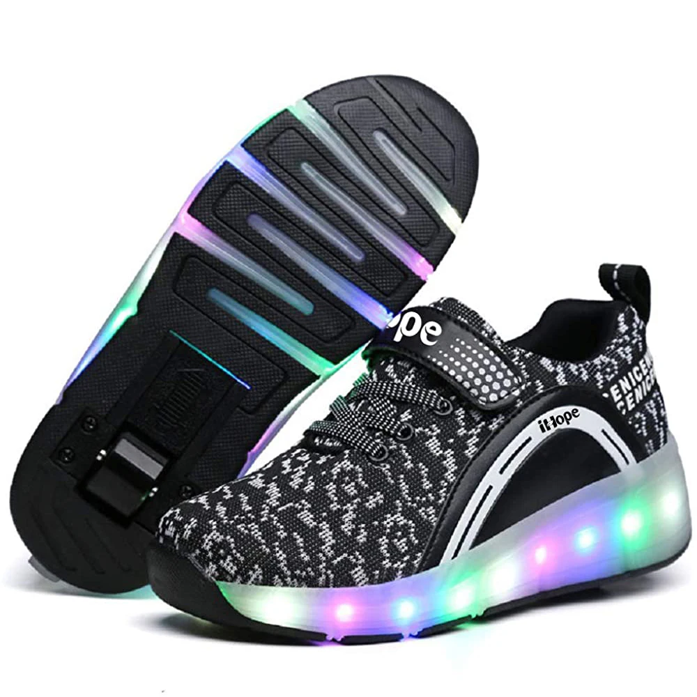 verbanning replica Voorman Black Size 33 Wholesale Bulk Smart Glowing Party Wear Flashing Sneaker Led  Roller Skate Light Up Laces Led Shoe With Wheels - Buy Kids Led Light Shoes  Size 33,Black Light Up Shoes