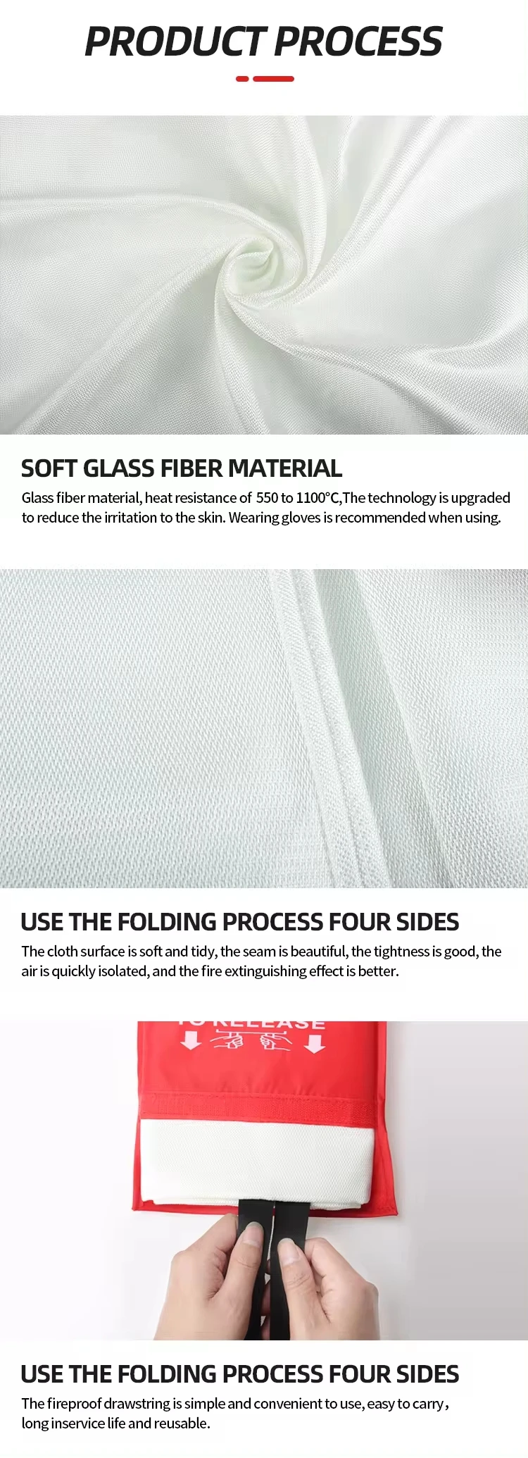 Fire Fighting Emergency Rescue Car Hotel School Home Kitchen Pvc Coated