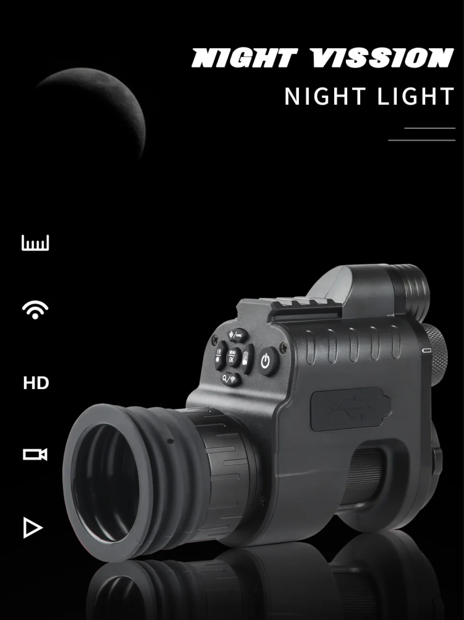 Nv310 S Digital Wifi Night Vision Scope Add On Attach Scout Monocular