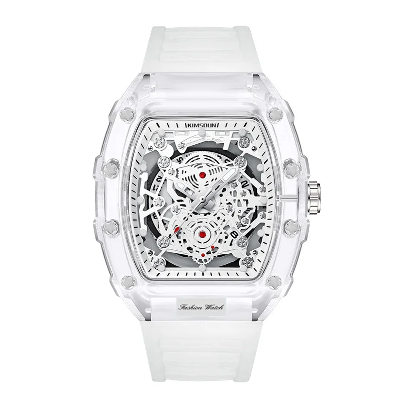 Men's Wine Barrel Quartz Watch - 30M Water Resistant