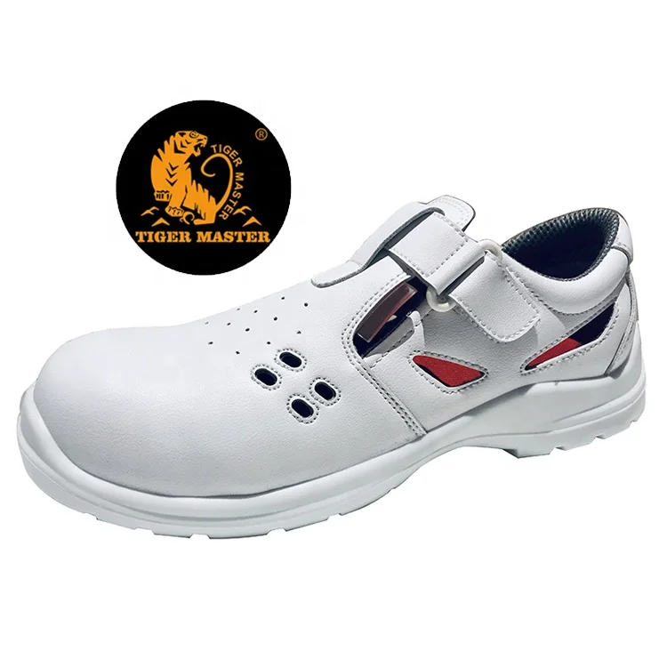 Oil Resistant White Microfiber Leather Pu Sole Anti Slip Composite Toe Kitchen Summer Safety Shoes Restaurant Buy Kitchen Shoes Chef Non Slip Composite Toe Puncture Proof Anti Static White Kitchen Worker Safety