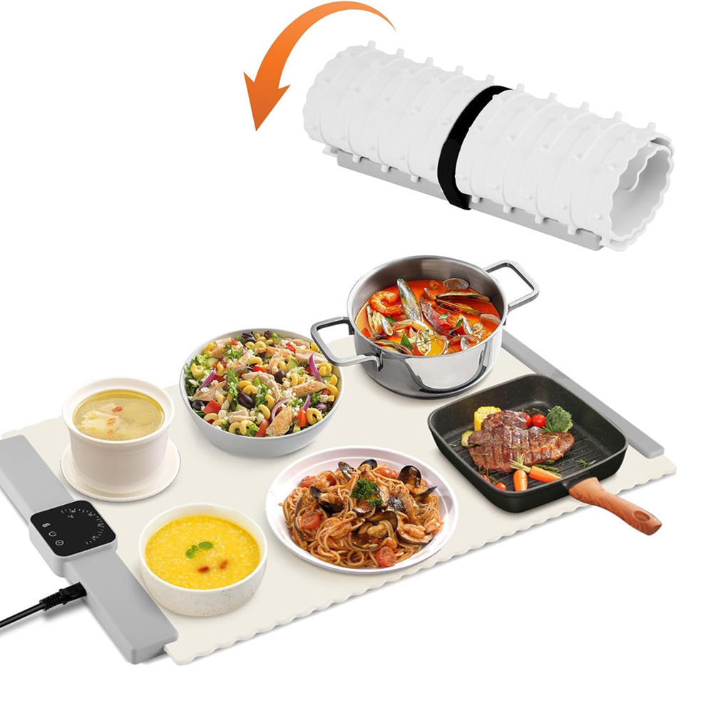 Lot De 20,3 X 20,3 Cm, Tapis Chauffant Antidérapant Résistant à La Chaleur, Pour La Cuisine, La Cuisine Et La Table à Manger