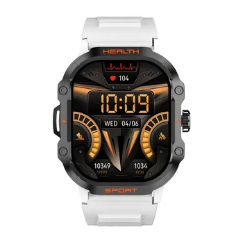 Hk24 2.01 Inch Amoled Screen High Definition Smart Watch Outdoor Multi Sport Mode Square Smart Watch