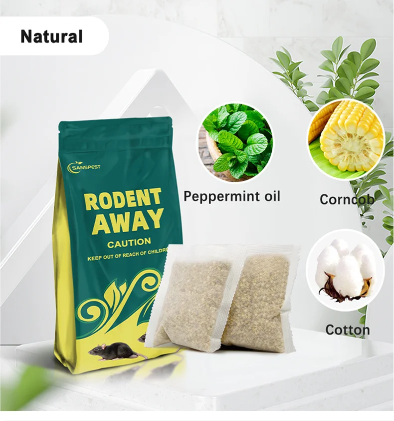 Factory Oem Natural Anti Rat Mice Pouches,Pest Control Mouse Repellent