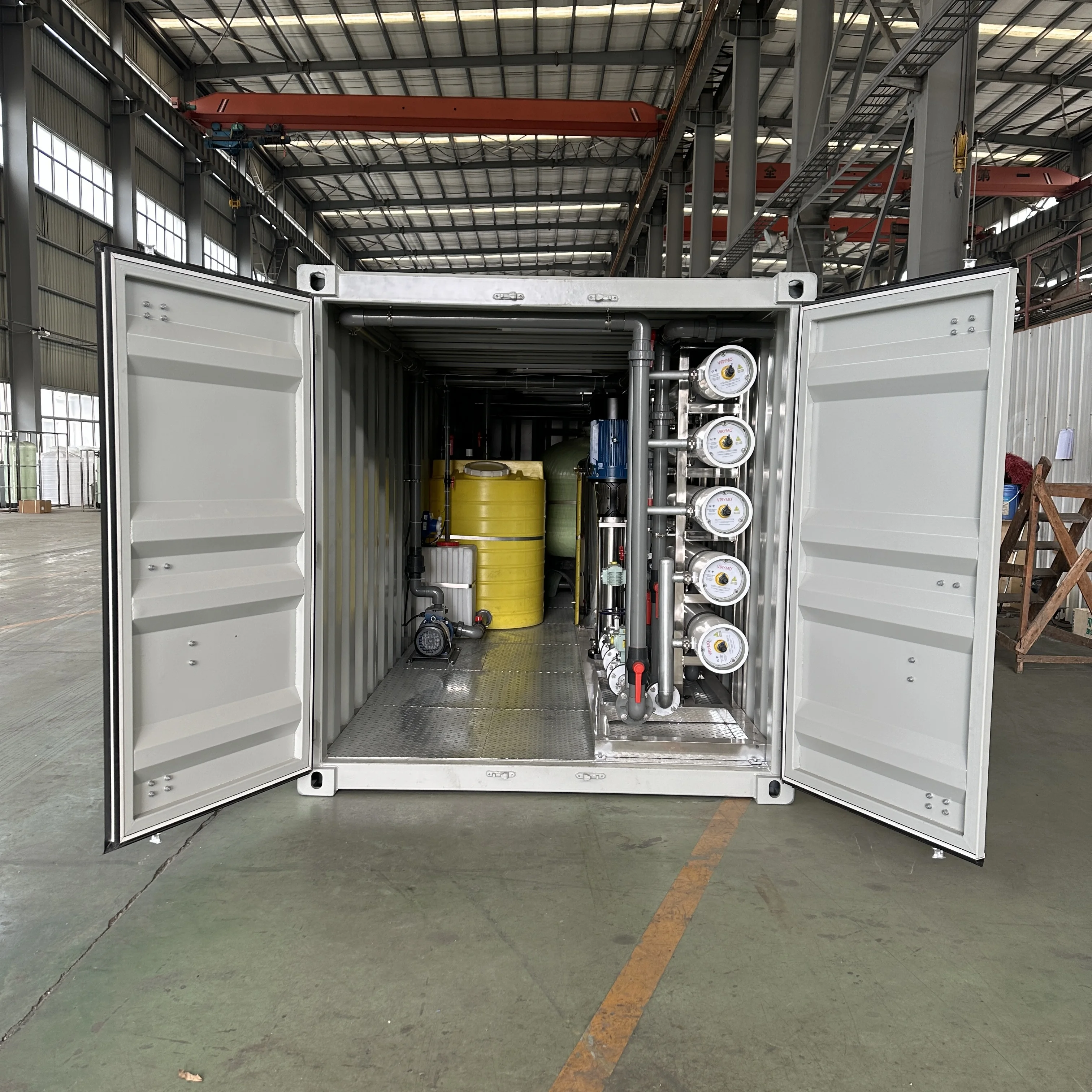 20-40T/H Containerized Water Purification System Water Treatment Plant by RO System for Municipal Community Water Supply