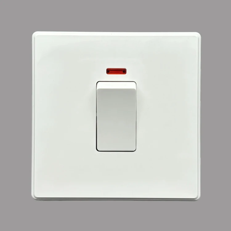 VNX V26 Series Wall Light Power Switch 86 Type 20A Water Heater Switch for Home