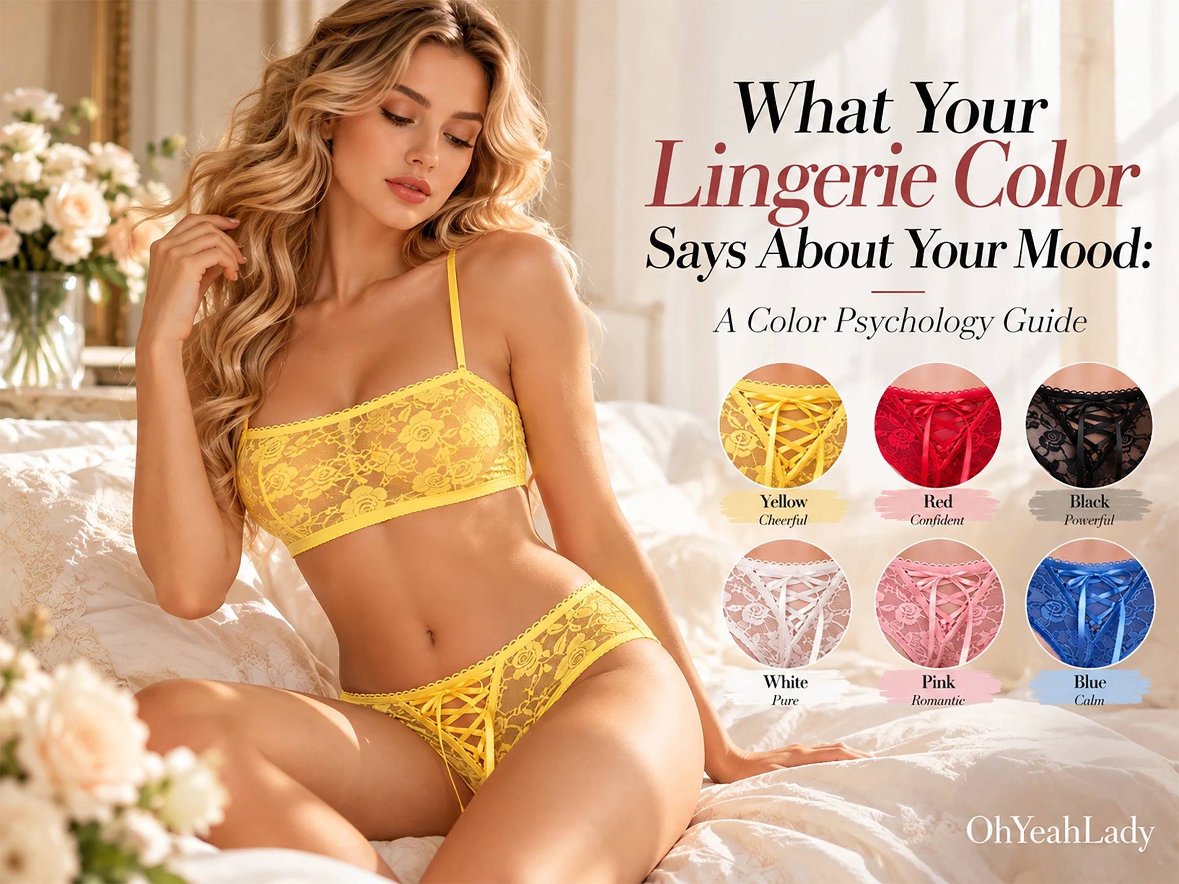 What Your Lingerie Color Says About Your Mood: A Color Psychology Guide