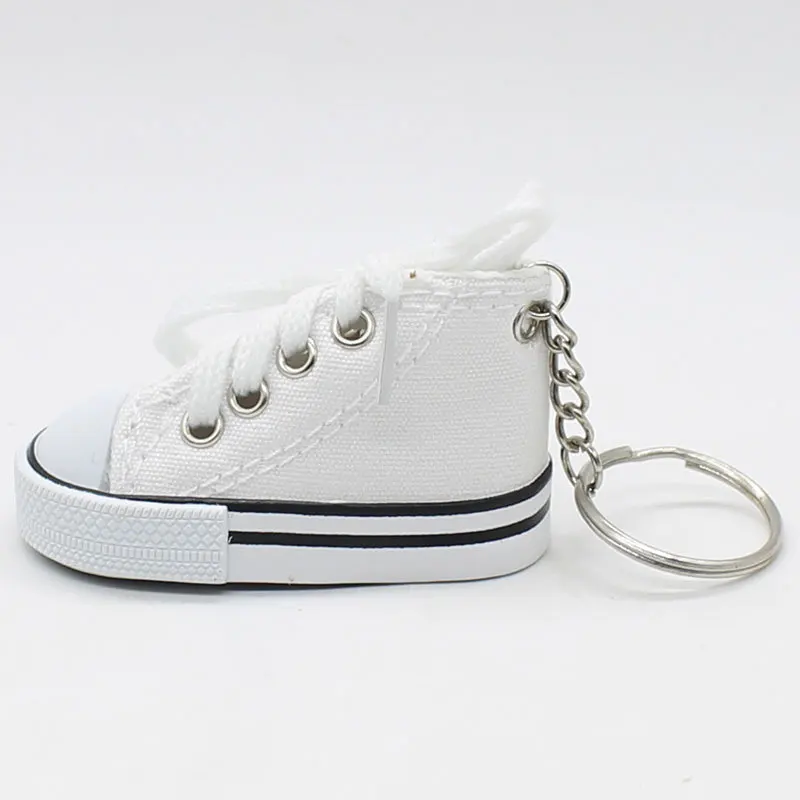 mini converse shoe keychain