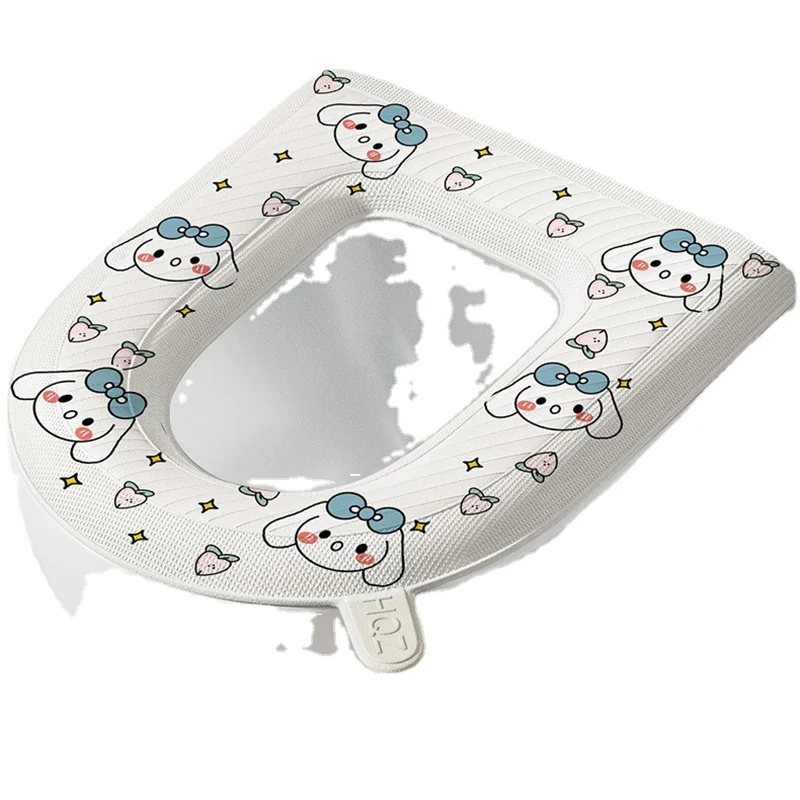 Зимний утолщенный Универсальный Коврик для унитаза