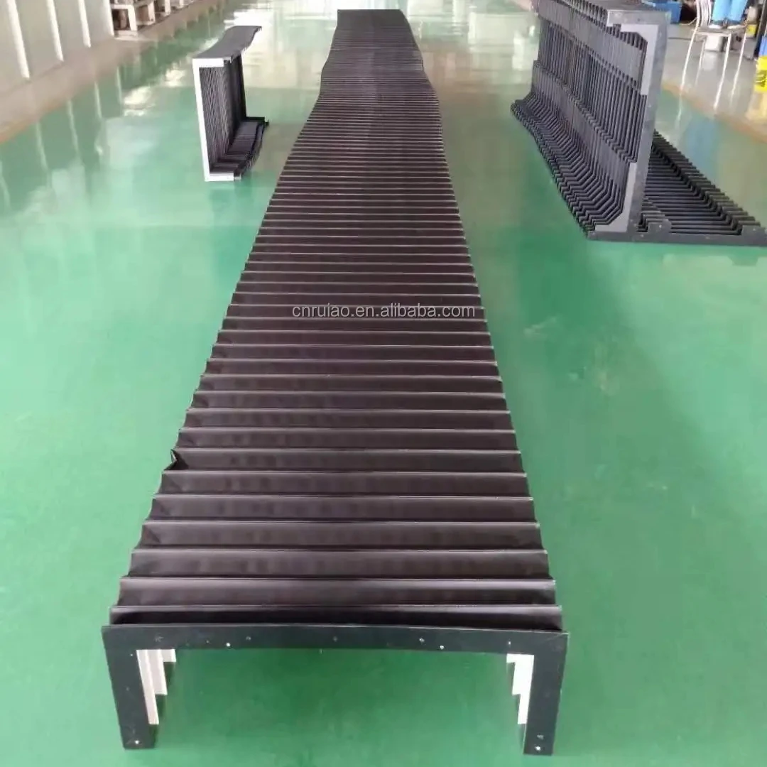 CNC Plasma Table Covers Guard Shield Accordion Machine Bellows Cover Sewn Flat Covers