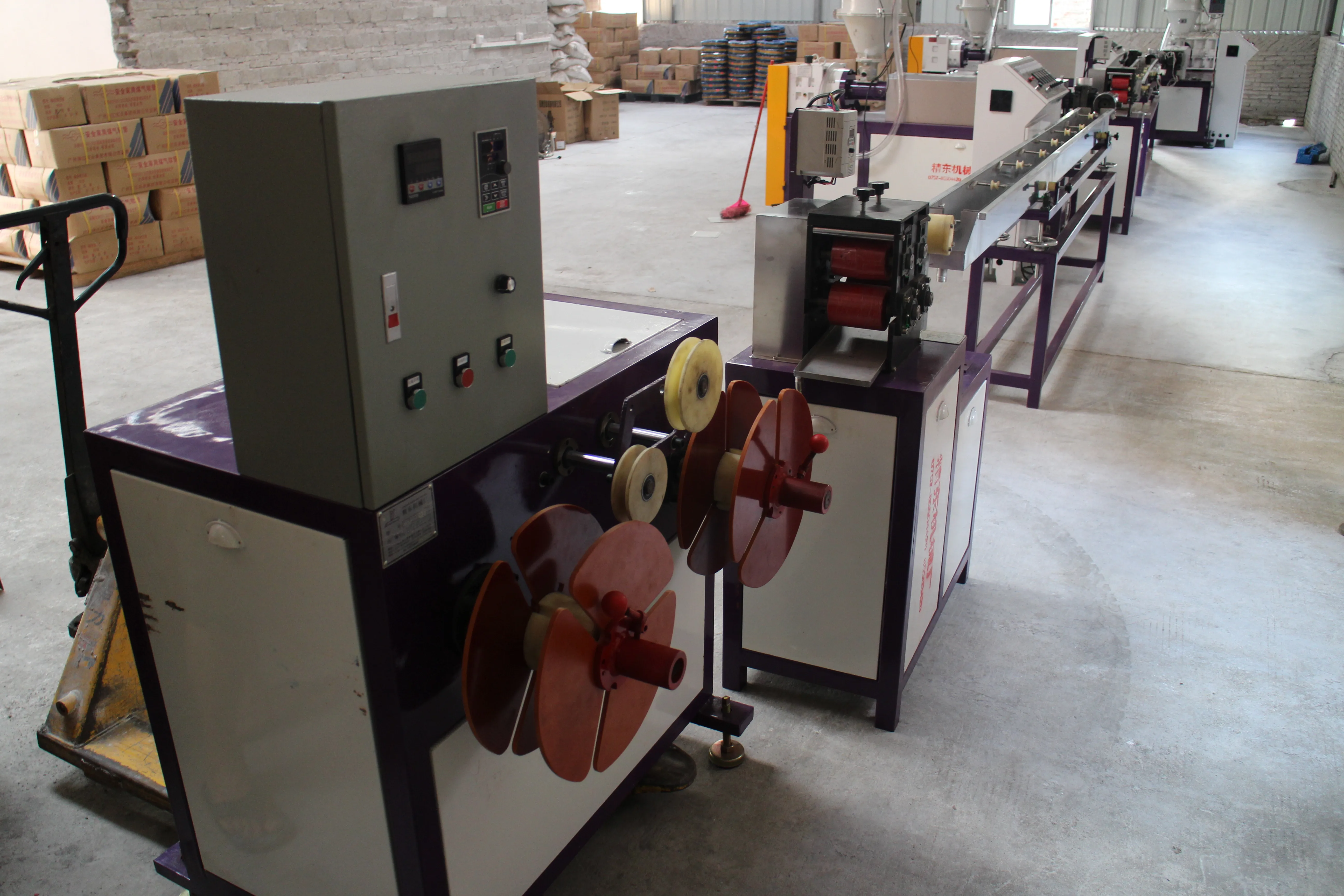 Multicolor Multilayer PVC Plastic Gas Tube Extruding Line PVC Pipe Making Machine PVC Hose Extruder