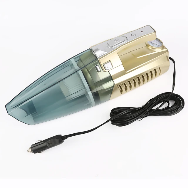 Mini Portable Wired Handheld 120W Auto Vacuum Cleaner 12V Mini Car Vaccum Cleaners for Car Interior Cleaning