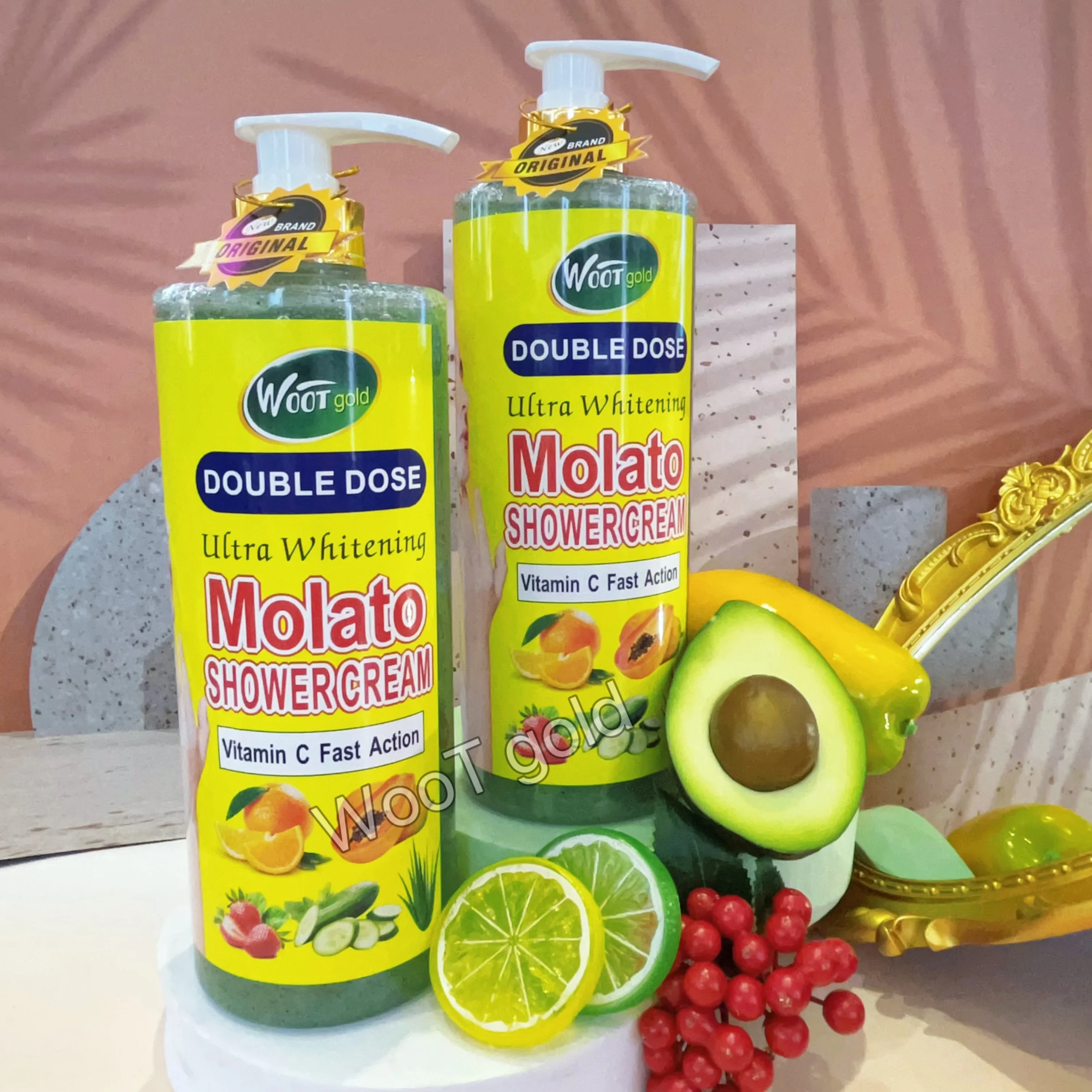 Savon Molato Ultra - Blanchissant, Gommant, Exfoliant - Vitamine C & Collagène - 500g Neuf