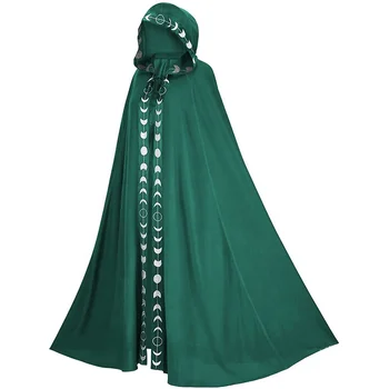 Hot Sell decorations Renaissance Hooded cosplay party wear halloween costume halloween cloak