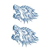 GZ-121  Twin Roaring Wolves Stacked