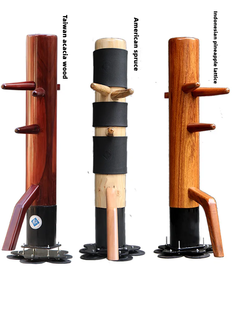 Dummy Home Martial Arts Equipment Training Device Kung Fu Wing Chun Wooden Man Dummy Mannequin Bois