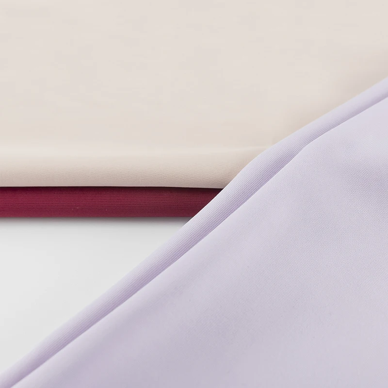 Factory Custom 180 Gsm Nylon Elastane Fabric Ultra Light Nylon Spandex