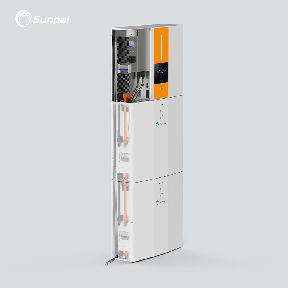 Sunpal All in One Solar Hybrid Inverter  5.5Kva Energy Storage System With 51.2V Inbuilt Batteries