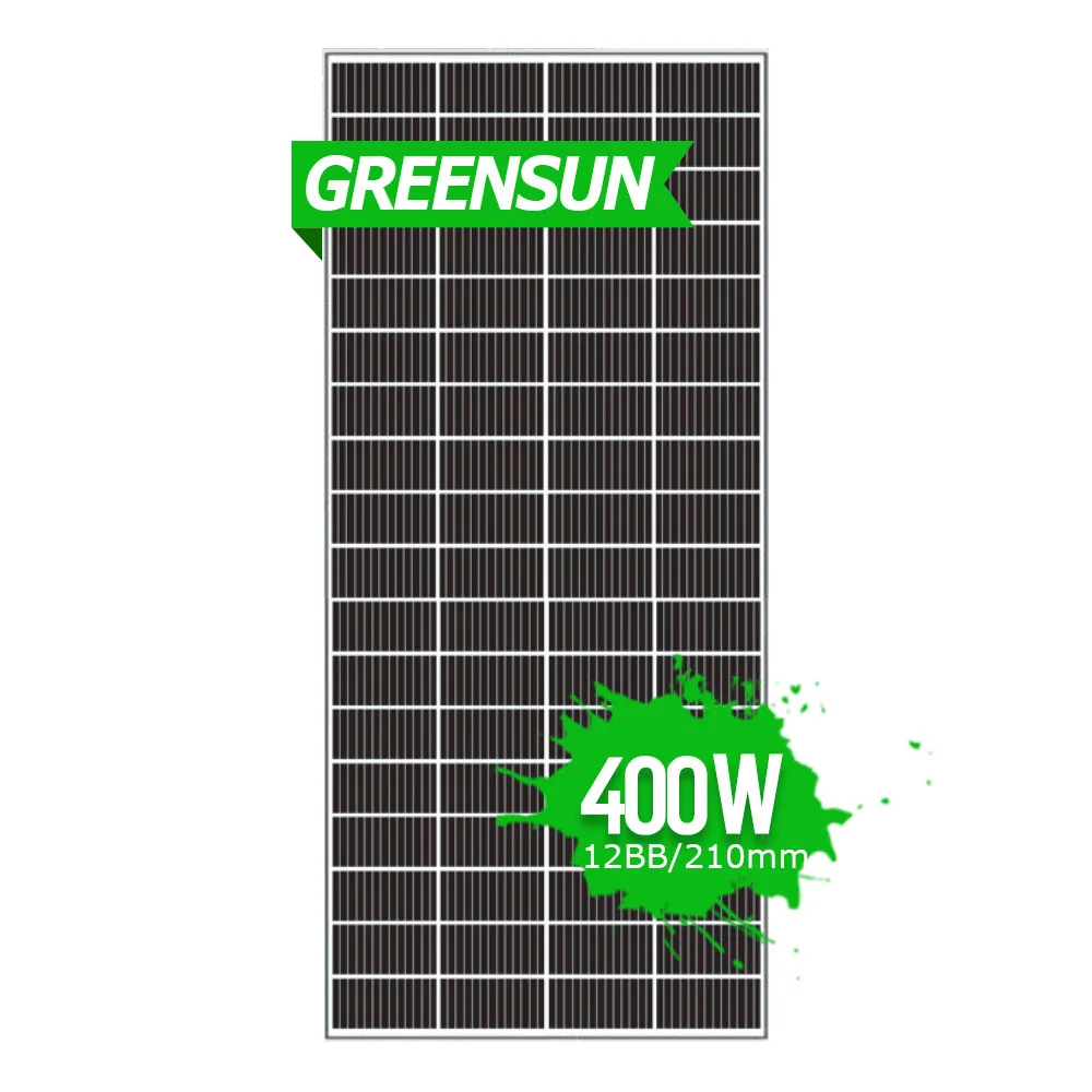 Greensun supplies mono solar panel 360watt 360W 380W 390W 400W 410W solar energy power panel for solar home system