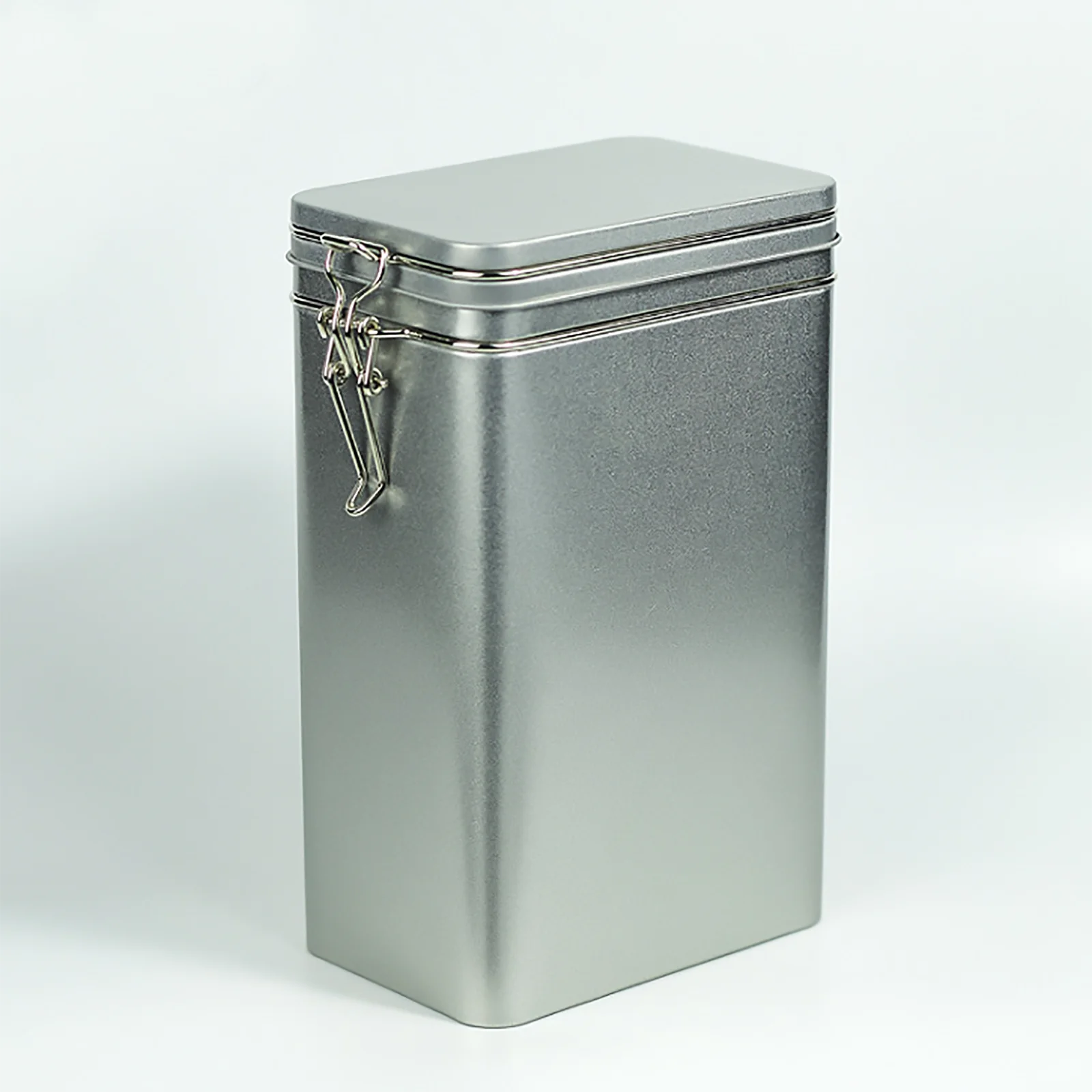 Big Hinge Tin Box For Tea and Coffee Bean