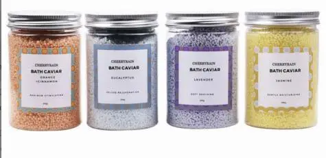 Оптовая продажа от производителя натуральные веганские бусины для ванны увлажняющие уход за кожей ароматизаторы икры жемчуга красочные объемные поставки