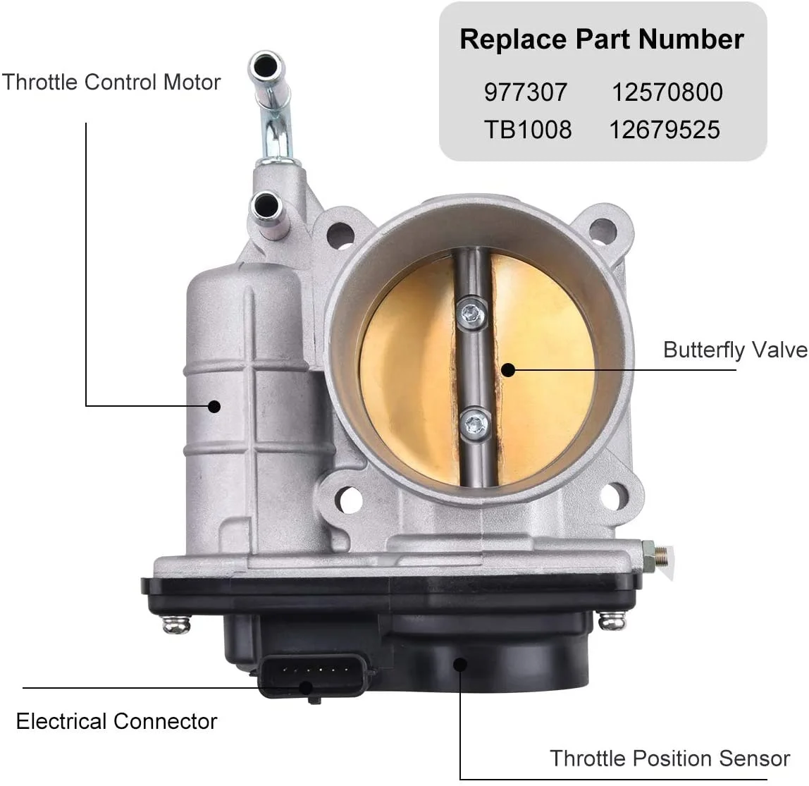 Throttle Body Assembly 16119-JA00A for Nissan Sentra 2007