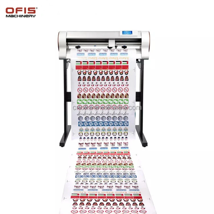 720mm Vinyl Cutting Plotter Machine Sticker Cutter with Signmaster Software 220V Stepper Motor 220V Voltage