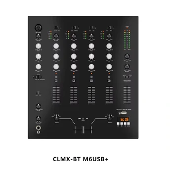 舞音 Clavax CLMC-M6USB DJ Mixer - 4 Channels with BT USB EQ