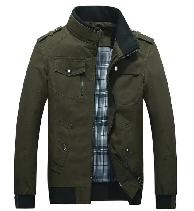 Men's Autumn Winter Jacket Classic High Quality Outwear