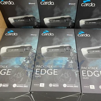 PT200101 Cardo Helmet Bluetooth Headphones Cycling Full Half Helmet Magnetic Base DMC Connected PT200101 PACKTALK EDGE DUO