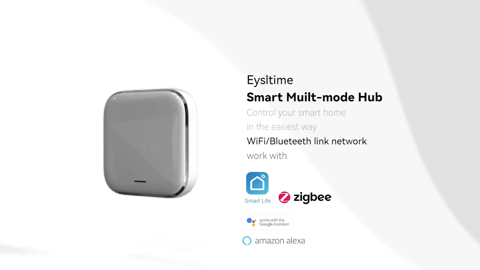 Wireless Multi Mode Wifi Mesh Hub Smart Zigbee Tuya Gateway For Smart