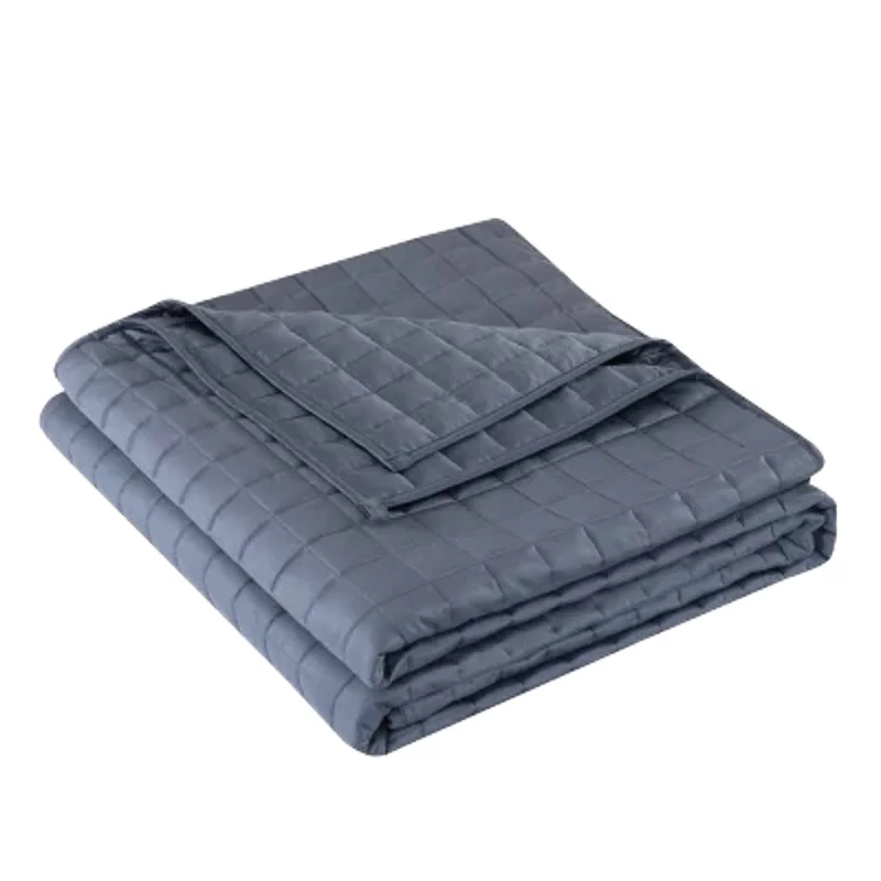 Top Selling Custom Size  Plain Foldable Four Seasons Weighted Blanket with Breathable High Quality Blanket Cover