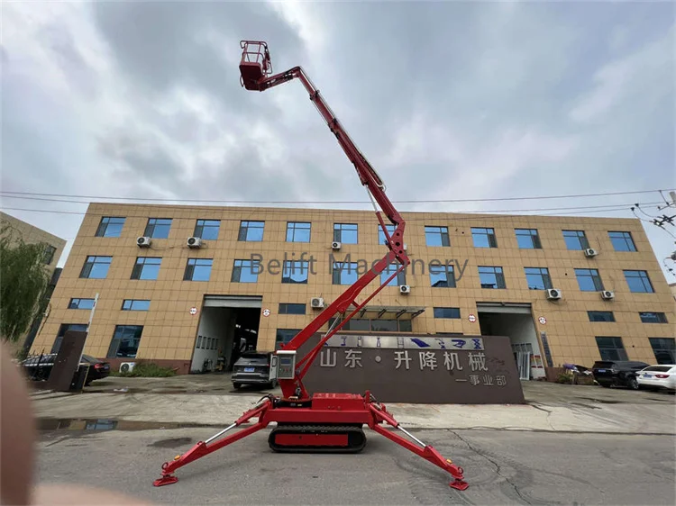 12-24m Articulated Arm Crawler Lifting Platform 200kg