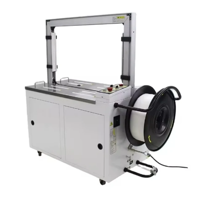 Fully automatic online strapping machine carton/box/case strapper with PP belt